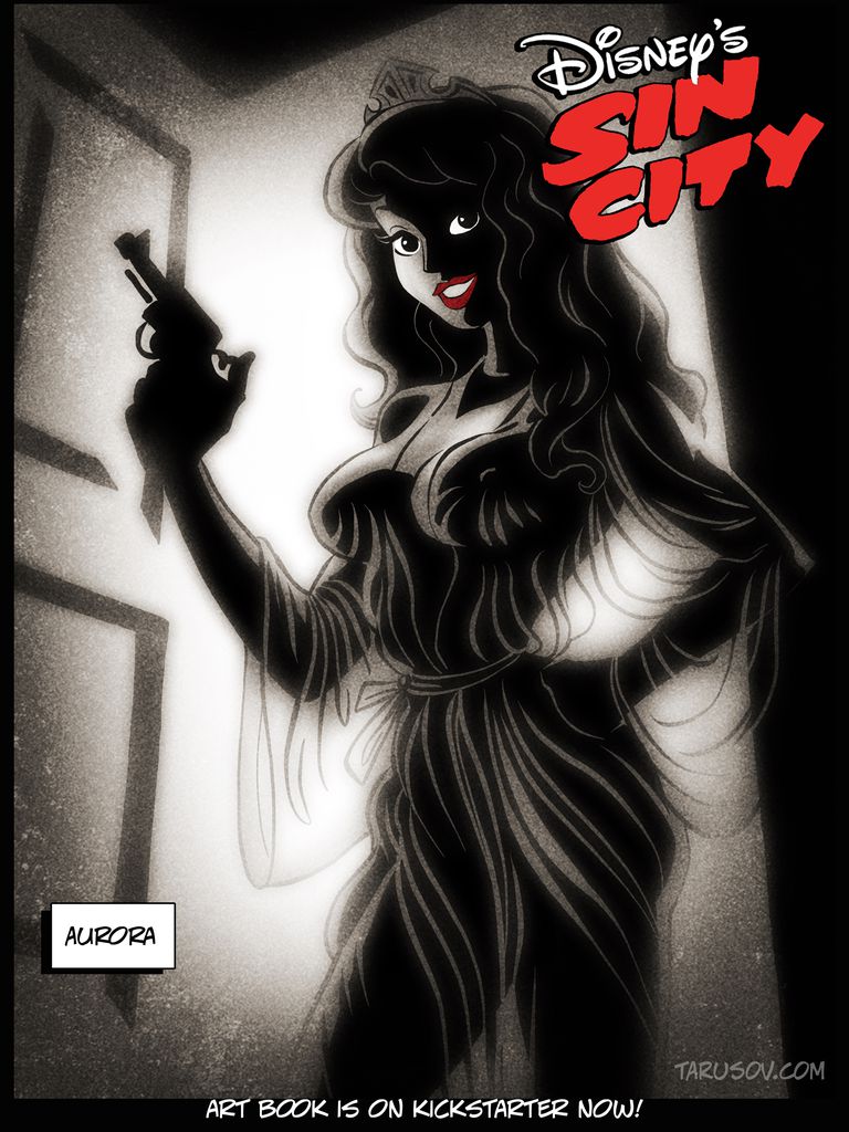 Disney Princesses Re Imagined As Sin City Characters Are Breathtakingly