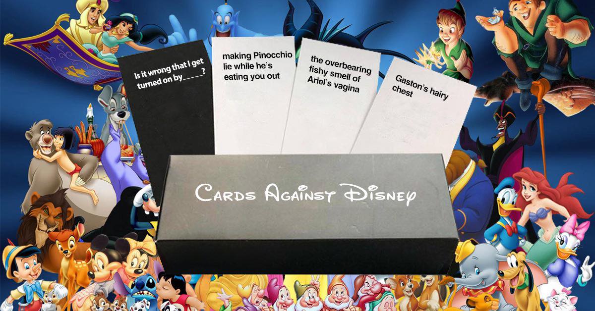 The New Cards Against Disney Game Is On Sale And Ready To