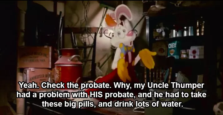 Roger Rabbit's Uncle Is Actually Thumper