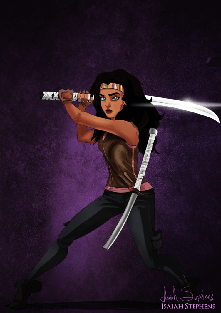 Esmeralda as Michonne