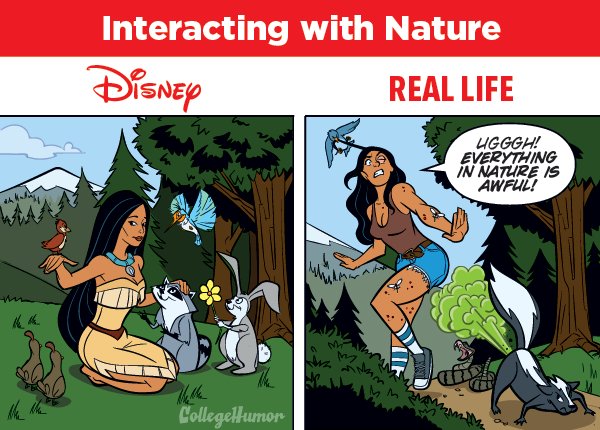Nature Isn't As Kind As Seem In The Movies