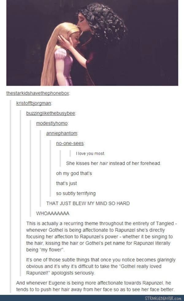 Some People Thought Gothel Actually Loved Her