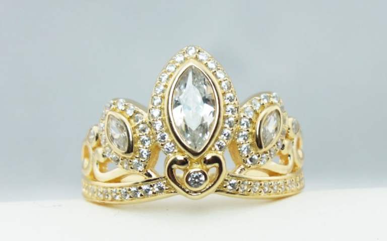 Ring Is Inspired By Rapunzel's Golden Locks