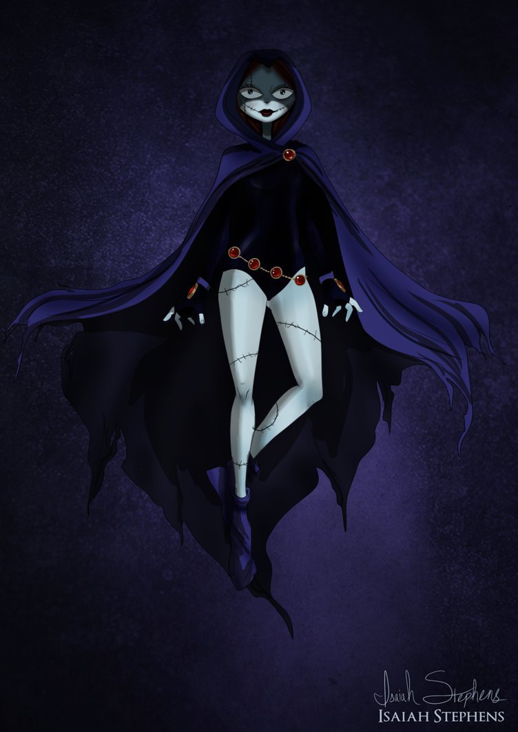 Sally as Raven