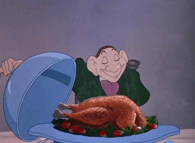 The Turkey Dinner From The Adventures of Ichabod And Mr. Toad