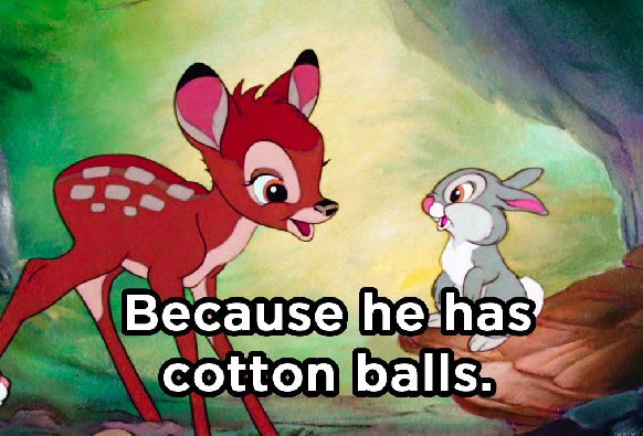 Why Doesn’t Bambi’s Friend Thumper Make Noise During Sex