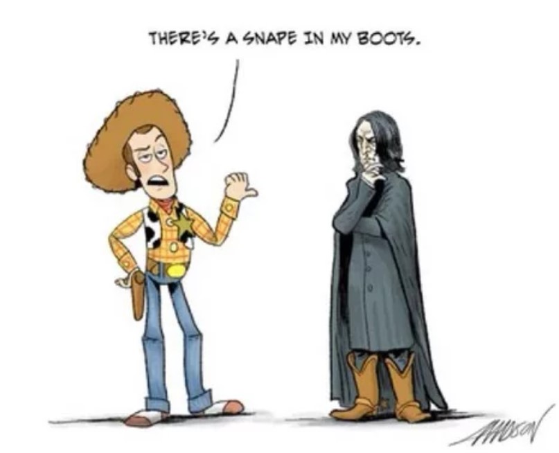 Any idea as to how Snape got in your boots