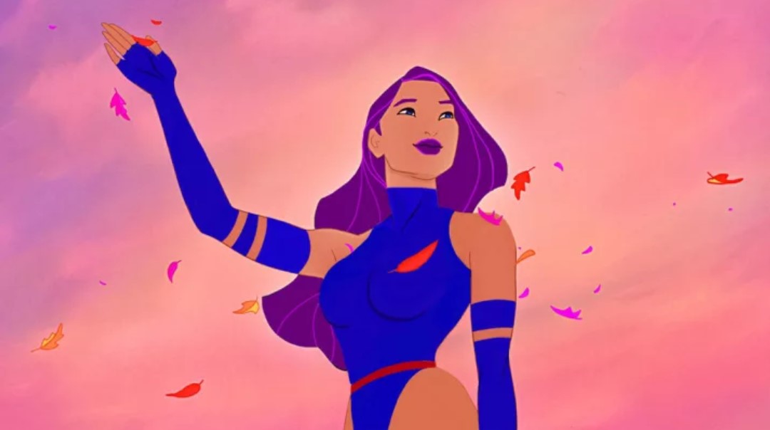 Pocahontas as Psylocke