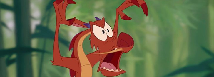 Mushu is a great character right after Genie