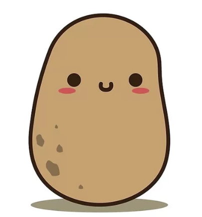 smiley potato